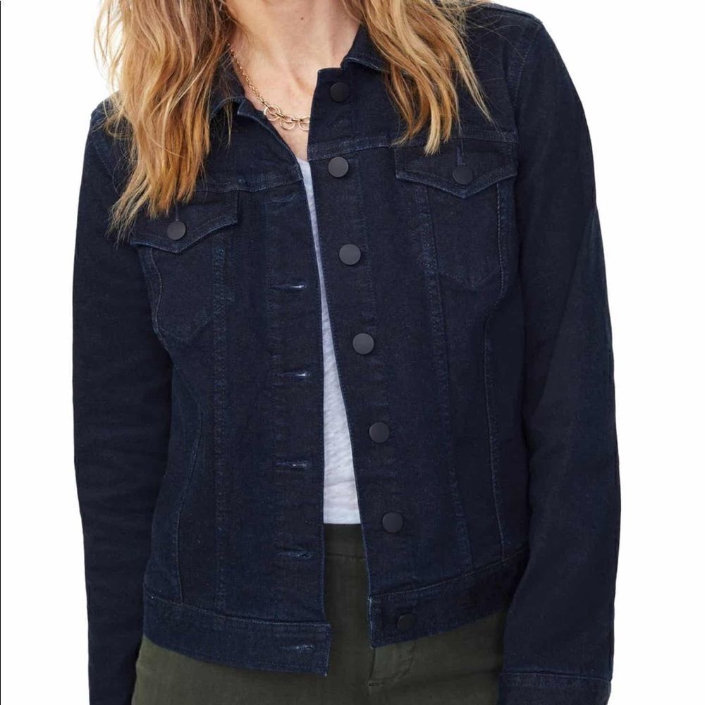 Collared denim jacket - Picture 3 of 6